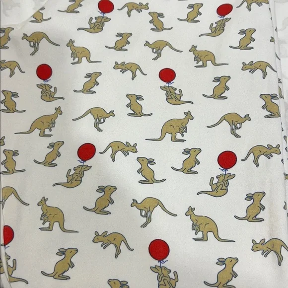 Roller Rabbit Lochie the Roo Pajama Set size XXS - Picture 2 of 15